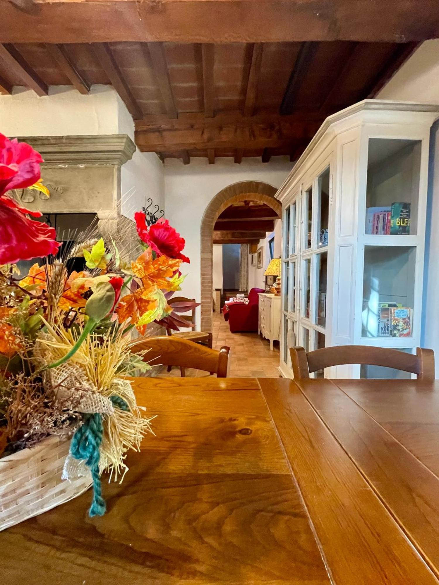 Intero Appartamento Con Private Pool E Jacuzzi Podere Settefrati Montaione Bagian luar foto